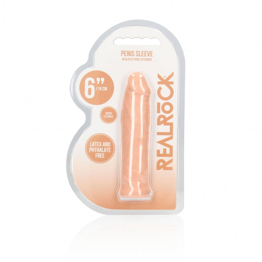 Shots Toys | REALROCK Penis Sleeve 6" - Flesh