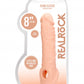 Shots Toys | REALROCK Penis Sleeve 8" - Flesh