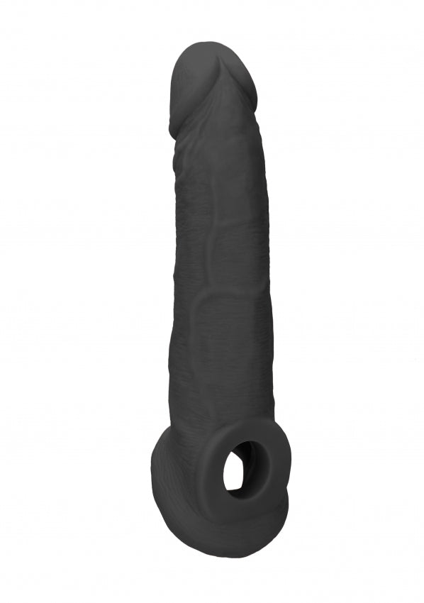 Shots Toys | REALROCK Penis Sleeve 9" - Black