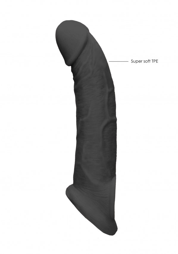 Shots Toys | REALROCK Penis Sleeve 9" - Black
