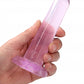 Shots Toys | REALROCK Crystal Clear 5" / 13.5cm Non Realistic Dildo with Suction Cup - Pink