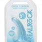 Shots Toys | REALROCK Crystal Clear 5" / 12cm Non Realistic Dildo with Suction Cup - Blue