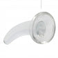 Shots Toys | REALROCK Crystal Clear 5" / 12cm Non Realistic Dildo with Suction Cup - Transparent