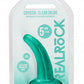 Shots Toys | REALROCK Crystal Clear 5" / 12cm Non Realistic Dildo with Suction Cup - Turquoise