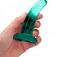 Shots Toys | REALROCK Crystal Clear 5" / 12cm Non Realistic Dildo with Suction Cup - Turquoise