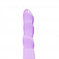 Shots Toys | REALROCK Crystal Clear 7" / 17cm Non Realistic Dildo with Suction Cup - Purple
