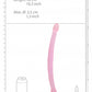 Shots Toys | REALROCK Crystal Clear Double Dildo 17" / 42cm Non Realistic - Pink