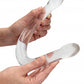 Shots Toys | REALROCK Crystal Clear Double Dildo 17" / 42cm Non Realistic - Transparent