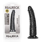 Shots Toys | REALROCK Realistic Slim Dildo without Balls - Black 15.5cm (6") Dong