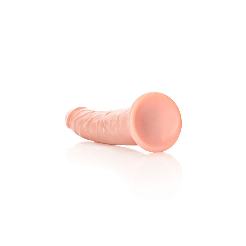 Shots Toys | REALROCK Realistic Slim Dildo with Suction Cup - Flesh 20.5cm (8") Dong