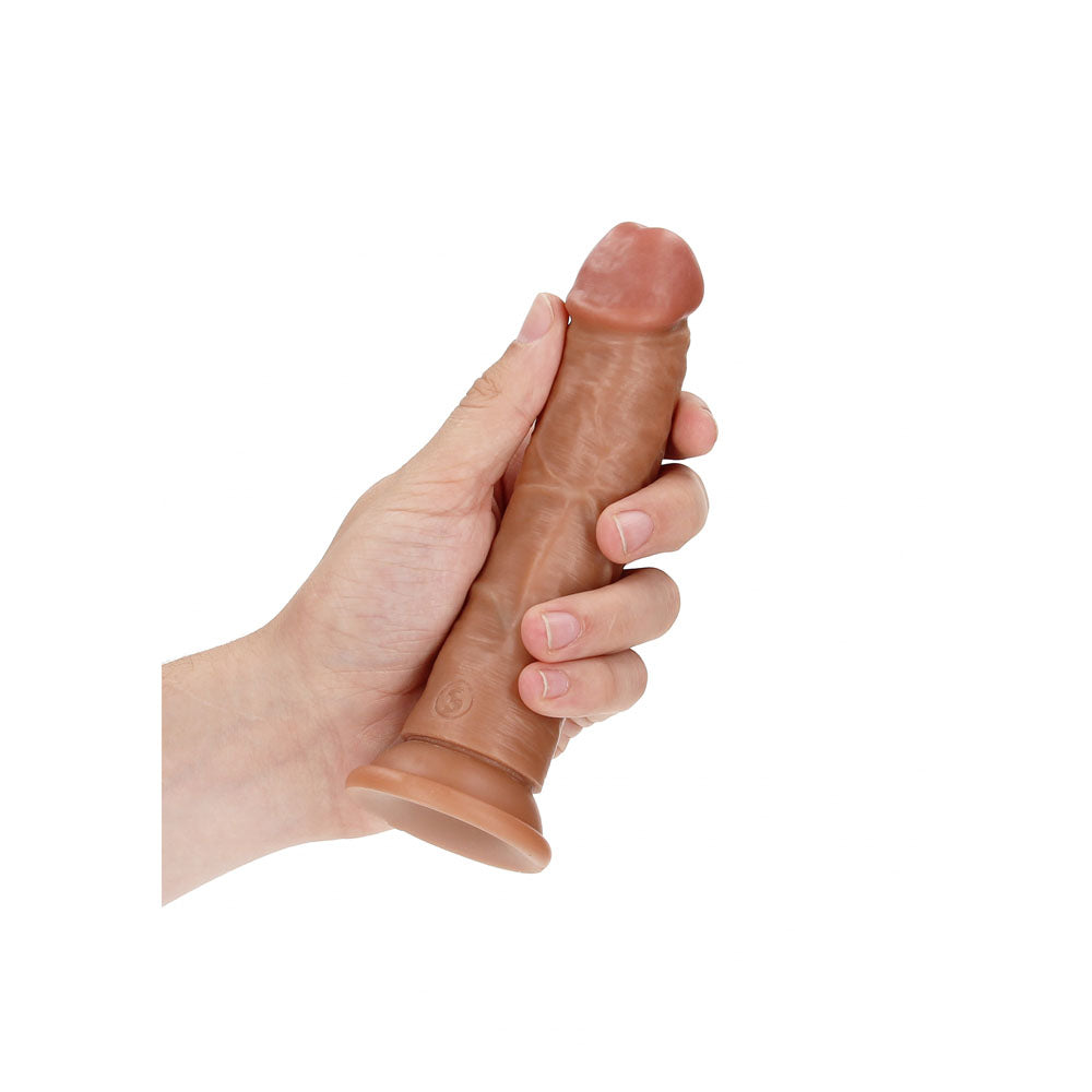 Shots Toys | REALROCK Realistic Regular Curved Dildo Tan 15.5cm (6") Dong