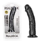 Shots Toys | REALROCK Realistic Regular Curved Dildo - Black 18cm (7") Dong