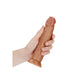 Shots Toys | REALROCK Realistic Regular Curved Dildo - Tan 18cm (7") Dong
