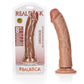 Shots Toys | REALROCK Realistic Regular Curved Dildo - Tan 20cm (8") Dong