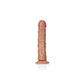 Shots Toys | REALROCK Realistic Regular Curved Dildo - Tan 20cm (8") Dong