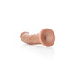 Shots Toys | REALROCK Realistic Regular Curved Dildo - Tan 20cm (8") Dong