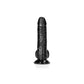 Shots Toys | REALROCK Realistic Regular Curved Dong with Balls - Black 15.5cm (6") Dildo