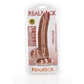Shots Toys | REALROCK Realistic Regular Curved Dong with Balls - Tan 20.5cm (8") Dildo