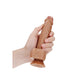 Shots Toys | REALROCK Straight Realistic Dildo with Balls - Tan 18cm (7") Dong