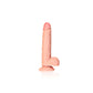 Shots Toys | REALROCK Straight Realistic Dildo with Balls - Flesh 20.5cm (8") Dong