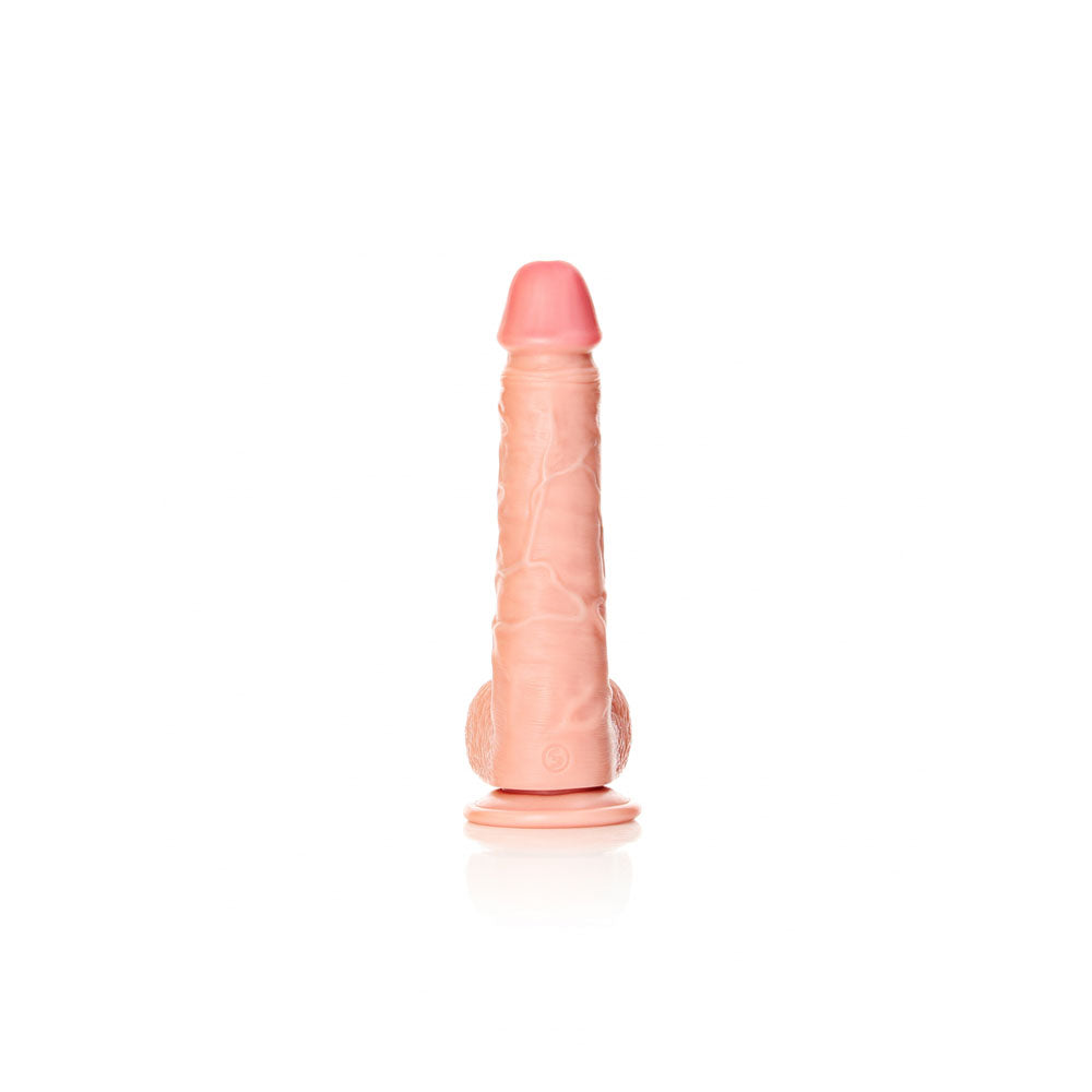 Shots Toys | REALROCK Straight Realistic Dildo with Balls - Flesh 23cm (9") Dong