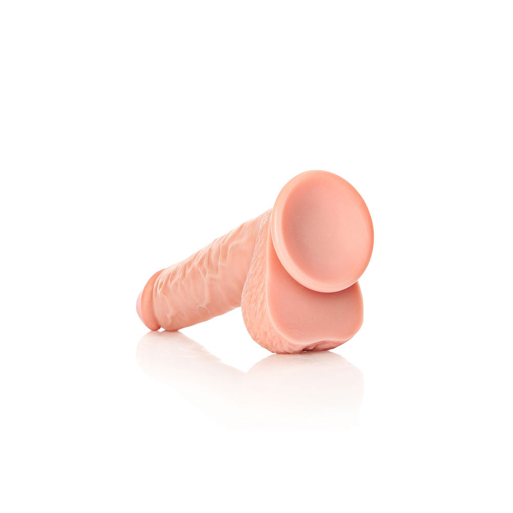 Shots Toys | REALROCK Straight Realistic Dildo with Balls - Flesh 23cm (9") Dong