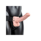 Shots Toys | REALROCK Hollow Strap-On with Balls - 18cm Flesh
