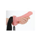 Shots Toys | REALROCK Hollow Strap-On with Balls - 18cm Flesh