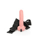 Shots Toys | REALROCK Hollow Strap-On with Balls - 18cm Flesh
