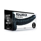 Shots Toys | REALROCK Hollow Strap-On with Balls - 9" / 23cm Black