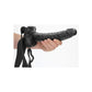 Shots Toys | REALROCK Hollow Strap-On with Balls - 9" / 23cm Black