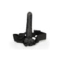 Shots Toys | REALROCK Hollow Strap-On with Balls - 9" / 23cm Black