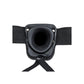 Shots Toys | REALROCK Hollow Strap-On with Balls - 9" / 23cm Black