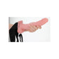Shots Toys | REALROCK Hollow Strap-On with Balls - 9" / 23cm Flesh