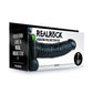 Shots Toys | REALROCK Vibrating Hollow Strap-On + Balls - 18cm Black
