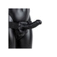 Shots Toys | REALROCK Vibrating Hollow Strap-On + Balls - 18cm Black