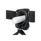 Shots Toys | REALROCK Vibrating Hollow Strap-On + Balls - 9" / 23cm Black