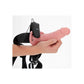 Shots Toys | REALROCK Vibrating Hollow Strap-On - 8" / 20.5cm Flesh