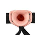 Shots Toys | REALROCK Vibrating Hollow Strap-On - 8" / 20.5cm Flesh