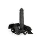 Shots Toys | REALROCK Vibrating Hollow Strap-On - 10" / 24.5cm Black