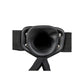 Shots Toys | REALROCK Vibrating Hollow Strap-On - 10" / 24.5cm Black