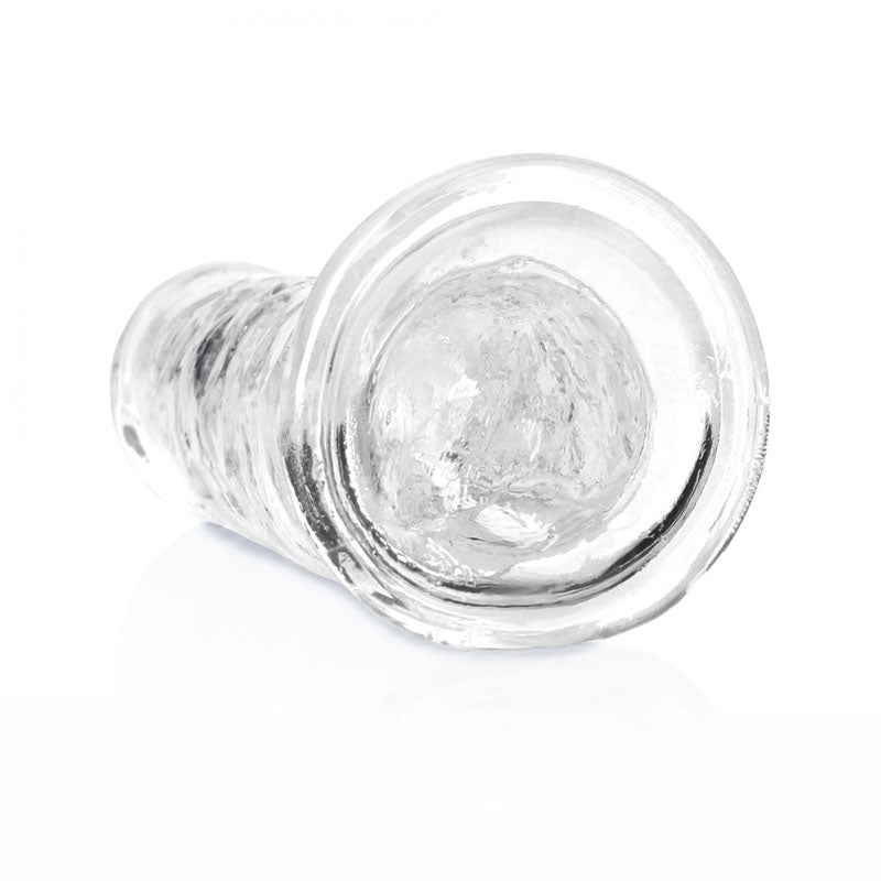 Shots Toys | REALROCK Crystal Clear 18cm Straight Dildo - Clear 7" Dong