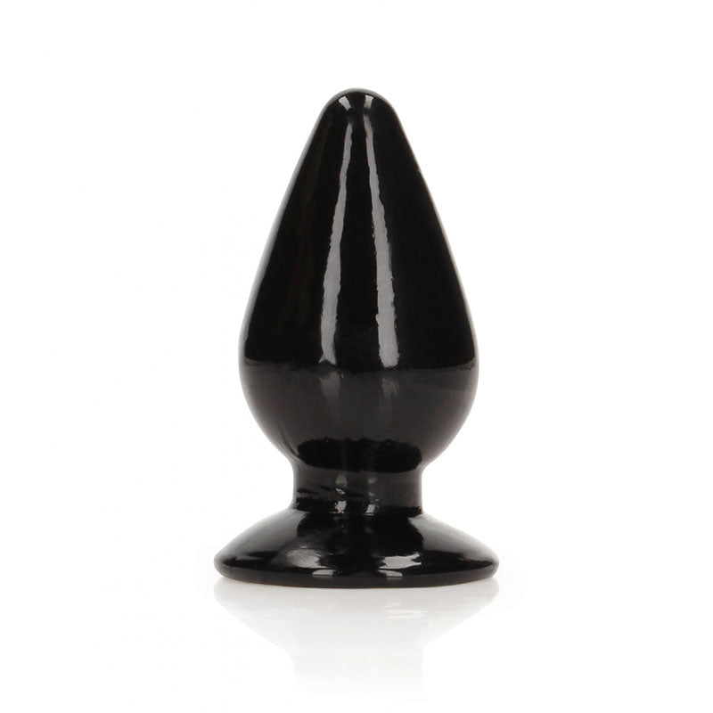 Shots Toys | REALROCK 9cm Anal Plug - Black