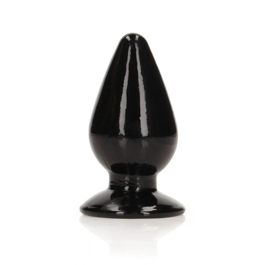 Shots Toys | REALROCK 9cm Anal Plug - Black