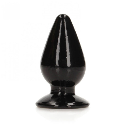 Shots Toys | REALROCK 11.5cm Anal Plug - Black