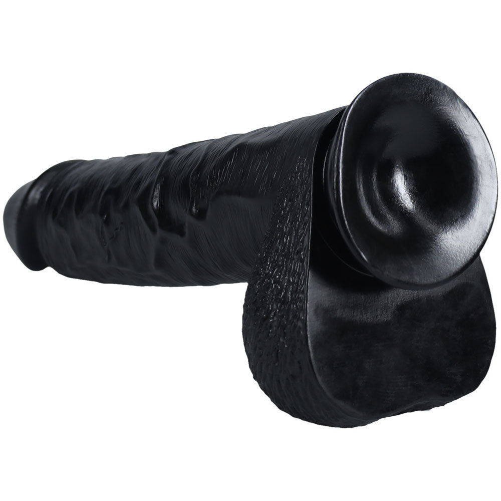 Shots Toys | REALROCK - Realistic Extra Long Dildo with Balls 15" / 38.1cm - Black