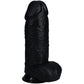 Shots Toys | REALROCK Realistic Extra Thick Dildo with Balls - 10" / 25.4cm - Black