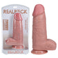 Shots Toys | REALROCK Realistic Extra Thick Dildo with Balls - 10" / 25.4cm - Flesh