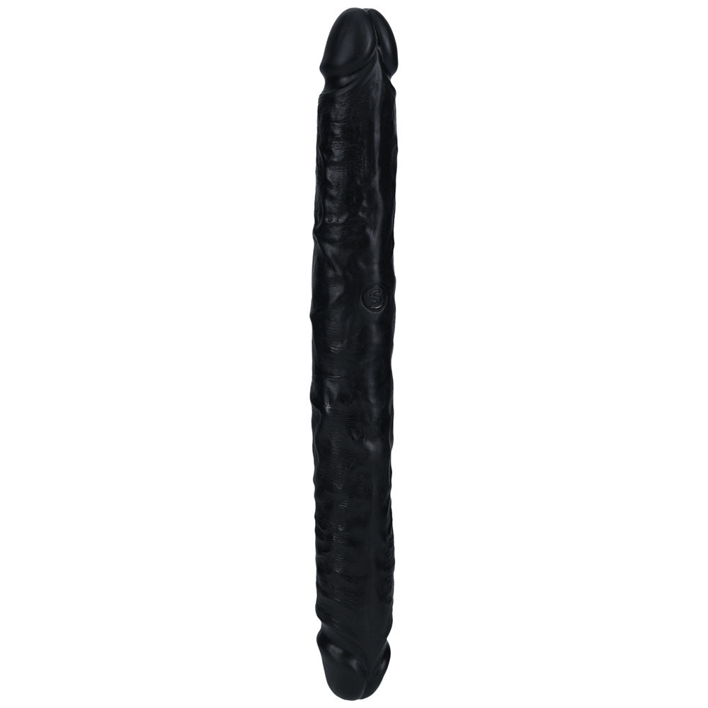 Shots Toys | REALROCK 30cm Slim Double Dildo - Black (12")