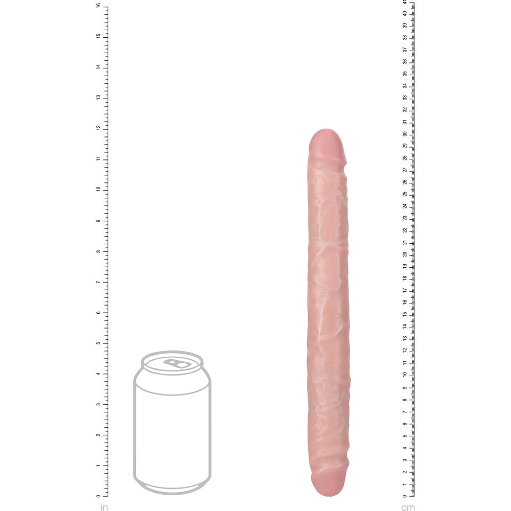 Shots Toys | REALROCK 30cm Slim Double Dildo - Flesh (12")